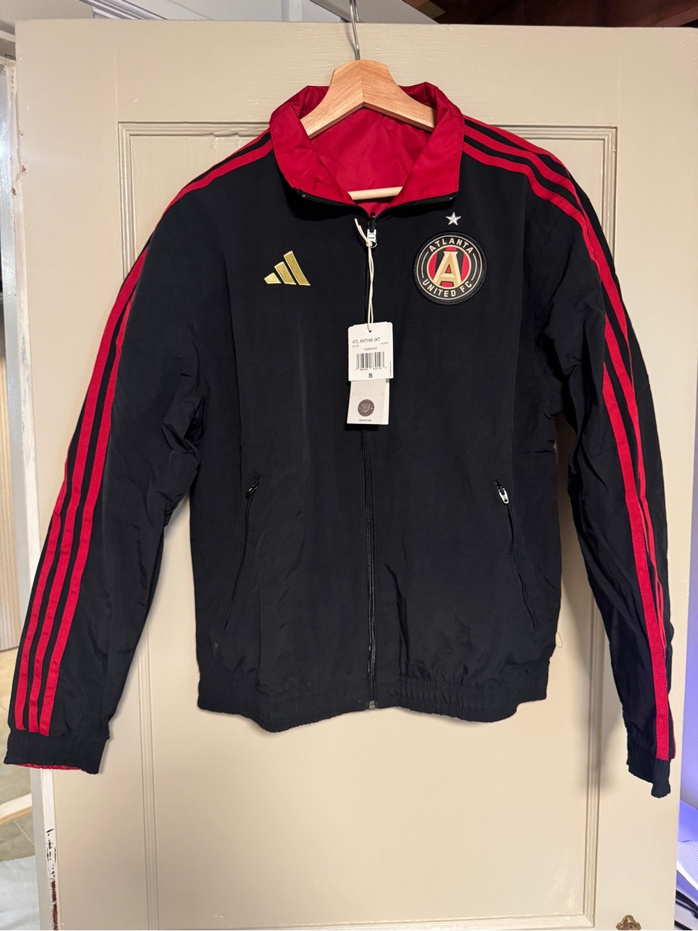Adidas Mens Reversible Atlanta United Track Jacket